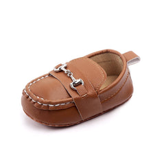 将图片加载到图库查看器,Leather Baby Shoes Fashion Infant Boys Girls Anti-slip Soft Sole Newborn First Walkers Luxury Shoes Design For Kids