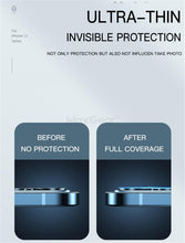 将图片加载到图库查看器,Camera Lens Tempered Glass For iPhone 12 11 Pro Max 12 Mini Full Cover Camera Ring Protector Sticker On iPhone12 Anti Scratch Camera Lens Protector 9H HD Camera Tempered Glass