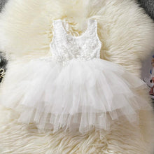 将图片加载到图库查看器,Luxury Toddler Girl Baby Clothing Dresses For 1 Year Birthday Christening Lace Girls Tulle Infant Party Cake Smash Outfit Dress for Girls 1-6 Years