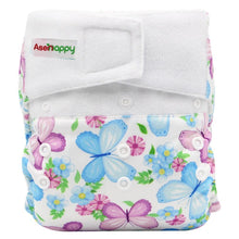 将图片加载到图库查看器,Baby Pocket Cloth Diaper Suede Cloth Inner Washable Reusable Eco-Friendly Nappies Cover Wrap In Modern Elegant Deisgn For Baby