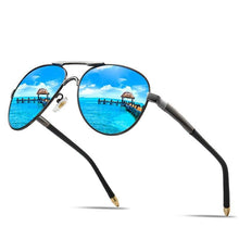 Load image into Gallery viewer, Luxury Pilot Aviation Polarized High Quality Metal Frame Sunglasses With UV400 Protection