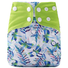 Load image into Gallery viewer, 1Pcs Reusable Cloth Diaper Adjustable Baby Nappies Washable Nappy Durable Baby Diaper