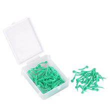 Load image into Gallery viewer, 100pcs AZDENT Dental Disposable Tooth Gap Wedge with Hole All 4 Sizes Dental Wedges Medical Grade Plastic Dentistry Lab Tools