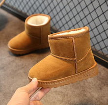 Load image into Gallery viewer, Winter Kids Fashion Snow Boots Thick Warm Plush Soft Bottom Girls Short Boots Ski Boot For Toddler