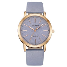Load image into Gallery viewer, Sky watch women lady watch for woman Casual Quartz Leather Band Analog women clock luxury Wristwatch For Women and Girls