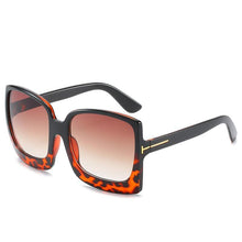 Load image into Gallery viewer, Fashion Oversized Women Square Big Frame Graduent Woman and Lady Sunglasses Brand Designer with UV400 Protection gafas de sol mujer