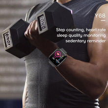 Load image into Gallery viewer, Elegant Popular Smart Watch For Women and Men D20 Pro Men Smartwatch for IOS and Android Sistems With Heart Rate Monitor Blood Pressure Sports Tracker Wristband