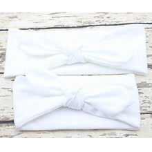 Load image into Gallery viewer, Modern Mother & Daughter Rabbit Ears Bow Hair Bands Cloth Headband Bowknot Headwear Bow
