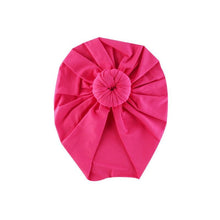 Load image into Gallery viewer, Infant Baby Headbands Solid Cotton Knot Turban Headband For Girls Beanie Hat Headwear For Girls