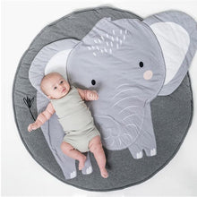 将图片加载到图库查看器,Luxury Mdoern Cartoon Animals Baby Play Mat Foldable Kids Crawling Pad Round Carpet Rug Toys Cotton Children Room Decor Photo Props Carpet For Kids