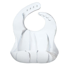 Load image into Gallery viewer, Newborns Solid Silicone Baby Feeding Bibs Burp Cloths Fashionable Breastplate Baby Stuff For Kids