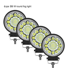 Load image into Gallery viewer, 4inch 123W LED Bar Offroad 4X4 Spotlight 12V 24V Work Light Bar For Jeep Truck Car Tractor SUV ATV Barra LED Headlights