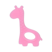 Load image into Gallery viewer, New Cute Giraffe Appease Teether Toy Teething Chew Toddler Silicone Natural Organic Food Perfect For Baby Boys and Girls
