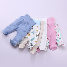 将图片加载到图库查看器,Baby Footed Pants Newborn Baby Boy Girl Leggings High Waist Infant Pants Sleeper Toddler Pajamas Baby Spring Autumn Trousers