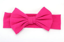 Load image into Gallery viewer, Headband Knitted Cotton Children Girls Elastic Bow Hair Bands Turban for girl Headbands