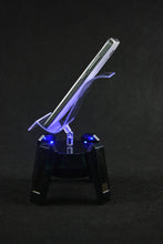 Load image into Gallery viewer, Rotating Display Stand 360 Degrees Exhibition Product Solar Powered Led Light Display Stand with Battery Power