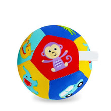 将图片加载到图库查看器,Education Baby Toys For Children Animal Ball Soft Plush Mobile Toy With Sound Baby Rattle Infant Body Building Ball For Kids