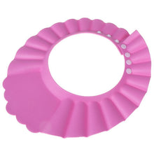 Load image into Gallery viewer, Shampoo Cap Durable Baby Bath Visor Hat Adjustable Baby Shower Protect Eye Water-proof Hair Wash Shield For Kids Bath