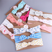 将图片加载到图库查看器,Baby Headbands For Newborn Hair Band Cute Baby Bow Flower Elastic Bow Headwear Kids Gifts Girl Hair Accessories
