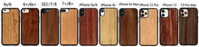 Load image into Gallery viewer, Vintage Wooded Back Case For iPhone 14 13 Mini 12 SE XR X S Max 8 7 Plus Genuine Bamboo Wooden Hard Phone case iPhone 11 Pro Max Strong Hard Protective Case For iPhone
