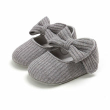 将图片加载到图库查看器,Baby Newborn Infant First Walker Leather Soft Sole Princess Bowknot Shoes Elegant Style Perfect Gift For Baby Girl