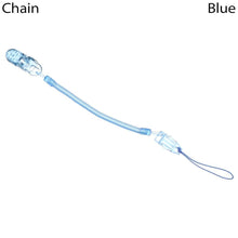 将图片加载到图库查看器,Toddler Pacifier Soother Nipple Clip Chain Holder Strap Baby Chew Toy for Baby Pacifier