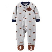 Load image into Gallery viewer, Home Love Romper Fleece Jumpsuit For Newborn Baby Boys And Baby Girl New Born Baby Clothes