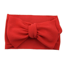 Load image into Gallery viewer, Big Bow Knot Solid Elastic Hairband Headband Stretch Turban Head Wrap Headwear
