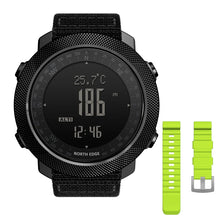 Load image into Gallery viewer, NORTH EDGE Men's sport Digital watch Hours Running Swimming Military Army watches Altimeter Barometer Compass waterproof 50m