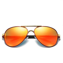 Load image into Gallery viewer, Luxury Pilot Aviation Polarized High Quality Metal Frame Sunglasses With UV400 Protection