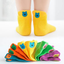 将图片加载到图库查看器,5Pairs Cartoon Embroider Multicolor Summer Spring Newborn Boy Kids Baby Girls Breathable Socks For Kids