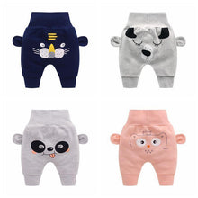 将图片加载到图库查看器,New Baby Fashion Long Pants Cartoon Animal Printing Baby Trousers Kid Wear Baby Pants For Kids