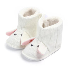 Load image into Gallery viewer, Baby Girls Boys Winter Boots Soft Infant Toddler Newborn Cute Cartoon Shoes Lightweight Snowproof Shoe