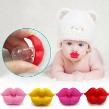 Load image into Gallery viewer, Interesting Modern Trend NEW Food Grade Silicone Funny Baby Pacifier Clips Nipple Holder For Pacifier For Baby