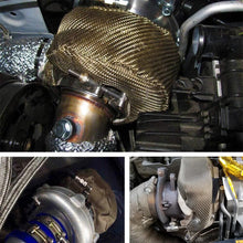 Load image into Gallery viewer, VR - 100% Full Titanium T3 Turbo Charger Heat Shield Cover Blanket Fit For : T2 T25 T28 GT28 GT30 GT35 Car Accessories