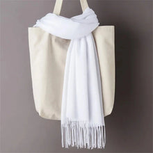 Load image into Gallery viewer, 2022 Tassel Women’s Scarf – Designer Shawl, Wrap & Hijab Pashmina