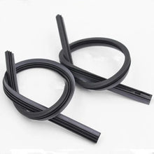 Load image into Gallery viewer, For Infiniti Q50 Q50L Car Windshield Wiper Blade Insert Rubber strip (refill) 2Pcs 10mm 26/17inch Natural rubber Car Accessories