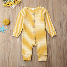 Load image into Gallery viewer, Baby Spring Autumn Clothing Ripped Romper Long Sleeve Jumpsuit Playsuit Outfit Clothes For Girls In elegant New Deisgn