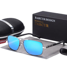 Load image into Gallery viewer, Luxury Men Modern Business Elegant New Sunglasses With High Quality Metal Frame and UV400 Protection