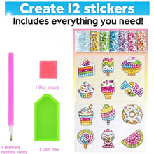 将图片加载到图库查看器,Big Gem Diamond Painting Kit - DIY Mosaic Art & Sticker Craft for Kids