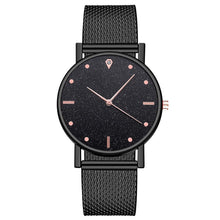将图片加载到图库查看器,Cusual Ladies Watch Romantic Starry Sky Dial Women's Quartz Fashion Wristwatch For Women and Girls