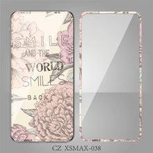 将图片加载到图库查看器,Fashion Sky Flowers Pattern Tempered Glass For iPhone 11 Pro Max Screen Protector Film for iPhone X XS XR XS Max 3D Full Cover Tempered Glass Screen Protector for iPhone