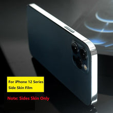 Load image into Gallery viewer, Frame Decal Skin for iPhone 13 Pro Max Side Film Cover Protector Ultra Thin Matte Stickers For 13 Mini Protector Film Side Frame Film Skin Anti-Scratch Sticker