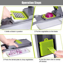 Load image into Gallery viewer, Vegetable Chopper Multifunctional Grater Cutter Kitchen Accessories Manual Fruit Slicer Potatos Shredders Cheese Onions Slicers