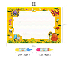 Load image into Gallery viewer, Magic Water Painting Drawing Mat & 2 Pens Doodle Board Coloring Books for Kids Children Educational Toys