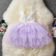 将图片加载到图库查看器,Luxury Toddler Girl Baby Clothing Dresses For 1 Year Birthday Christening Lace Girls Tulle Infant Party Cake Smash Outfit Dress for Girls 1-6 Years