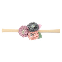 Load image into Gallery viewer, Handmade Luxury Pearl Baby Headbands Bundle Nylon Elastic Newborn Hair Accessories for Girls Kids