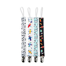 将图片加载到图库查看器,4PCS/SET Infant Pacifier Clips Holder Clip Nursing Teether Clip Nipple Holder Baby Pacifier Clip Soother Holder for Pacifier for Kids and Baby