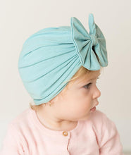 Load image into Gallery viewer, Children Baby Hat Kids Bow Cap Newborn Girls Photography Props Turban Infant Props For Baby Girls