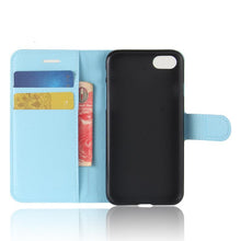 Load image into Gallery viewer, Phone Case For IPHONE 7 8 Plus Wallet Case Flip Leather Back Cover For IPHONE7 IPHONE8 IPHONE 7plus 8plus Simple Case Foldable Case Leather Case Flip Phone Cover Case
